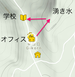 等高線（拡大）