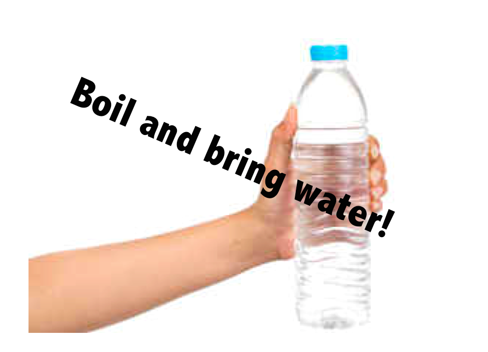 boil and bring water